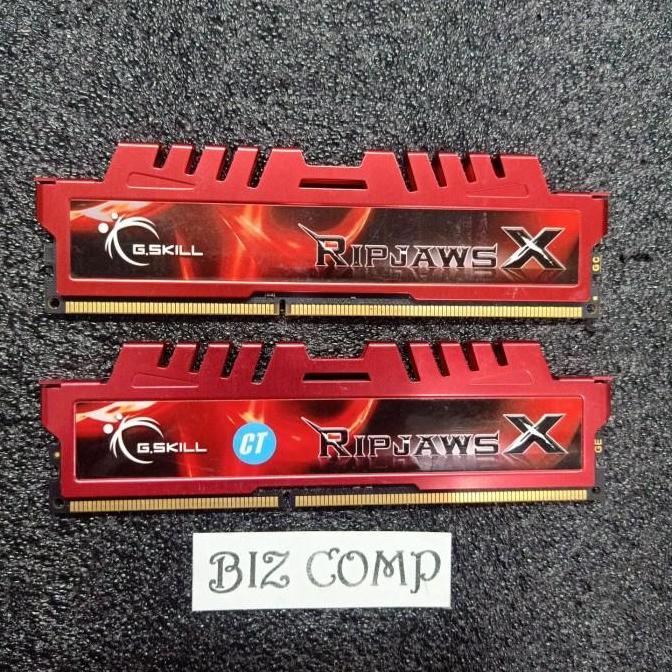 G.SKILL RIPJAWS X 8GB (2X4GB) DDR3 1600 PC3 12800 1 SET RAM GAMING CIS