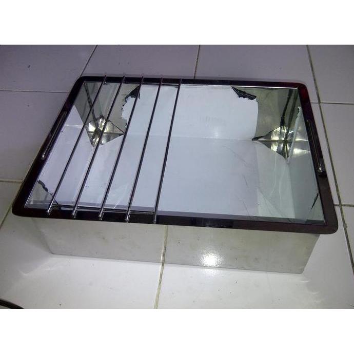 wajan kotak/penggorengan kentang spiral dll