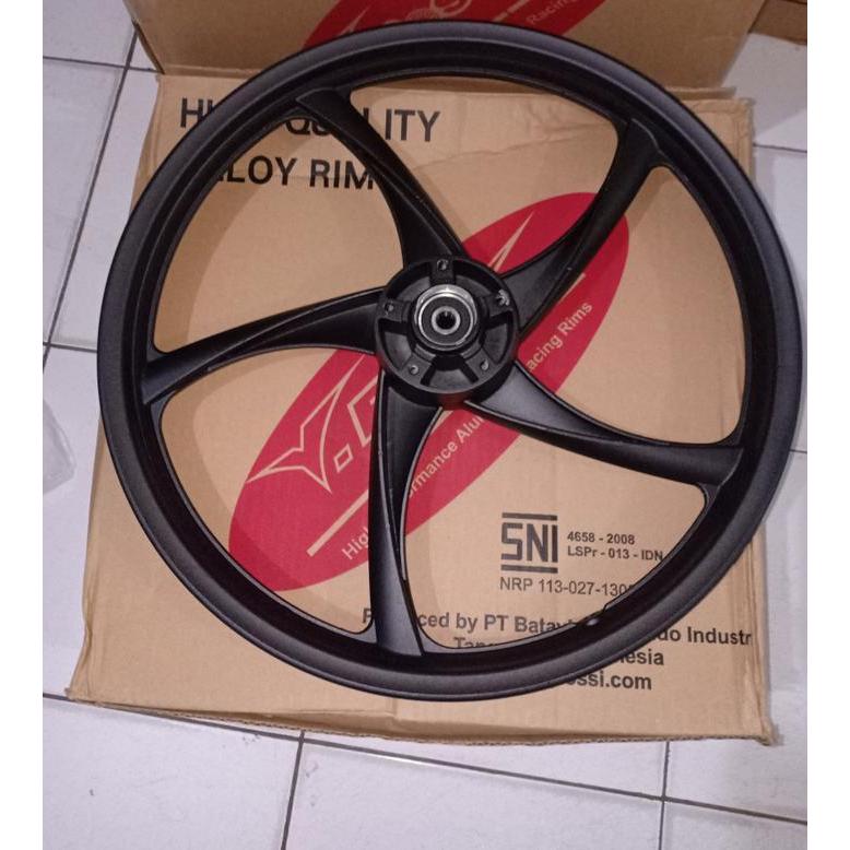 Ready Velg/pelek rossi untuk motor Supra x,Supra fit lama lubang baut 5