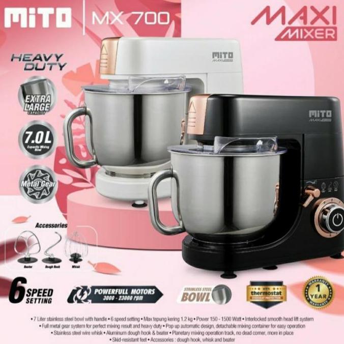 Mixer Jumbo Mito MX 700 Maxi Mixer Mito MX 700 Maxi Stand Mixer Mito