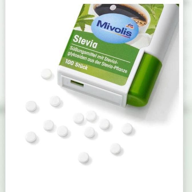 Mivolis Stevia Natural Sweetener Zero Calorie Gula Stevia Pemanis Alami Pengganti Gula Alami Nol Kal