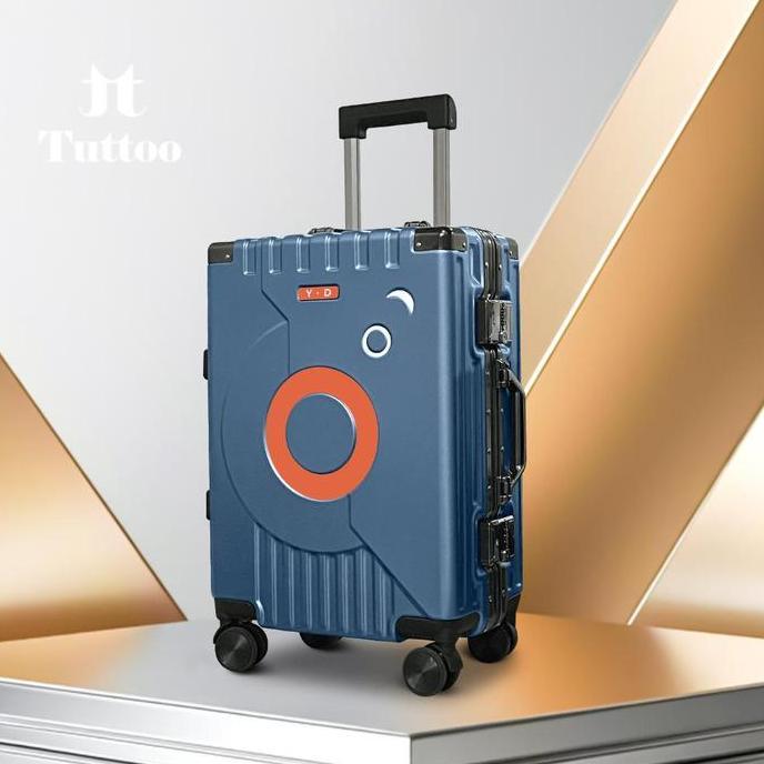 TUTTOO Koper Y40 Bagasi & Koper Kabin 20 inch 24 inch TSA Lock Luggage Koper Aesthetic Korea kabin