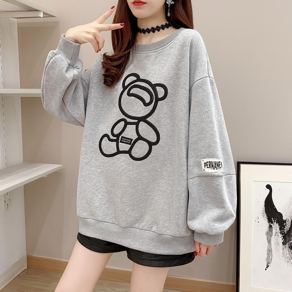 Femes Sweater Wanita Korean Style Cute Icon Sweter