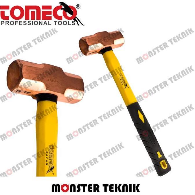 Palu Tembaga Segi Delapan Gagang Fiber TOMECO 1LBS