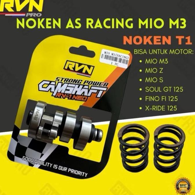 PAKET NOKEN AS RVN RACING MIO M3 FINO 125 SOUL GT 125 XRIDE 125 MIO S 125 FREEGO RACING PER KLEP SWE