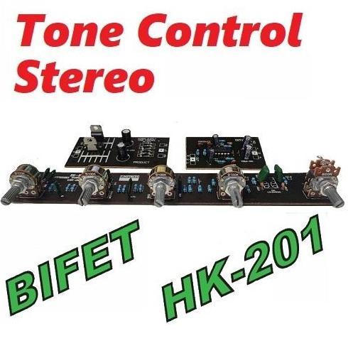 Kit Tone Control Stereo Hk-201 Bi-Fet Ct 15V Seri Un-027A Amplifier Restock