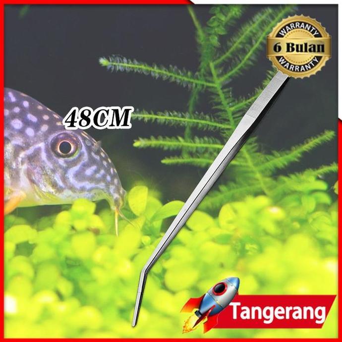 SMO Pinset Aquascape Stainnless Pinset Panjang Aquascape Pinset Tweezers Aquascape