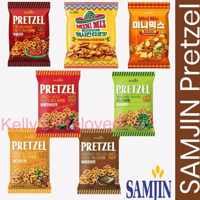 Bisajakok- Samjin Pretzel | Product Of Korea