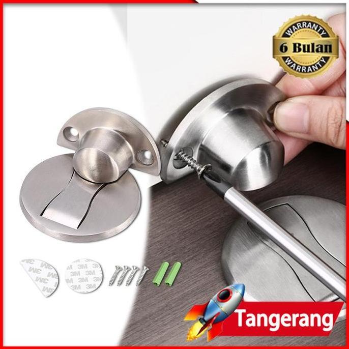 SMO Penahan Pintu Magnetic Door Stoper Anti-Collision Magnetic Door Stopper