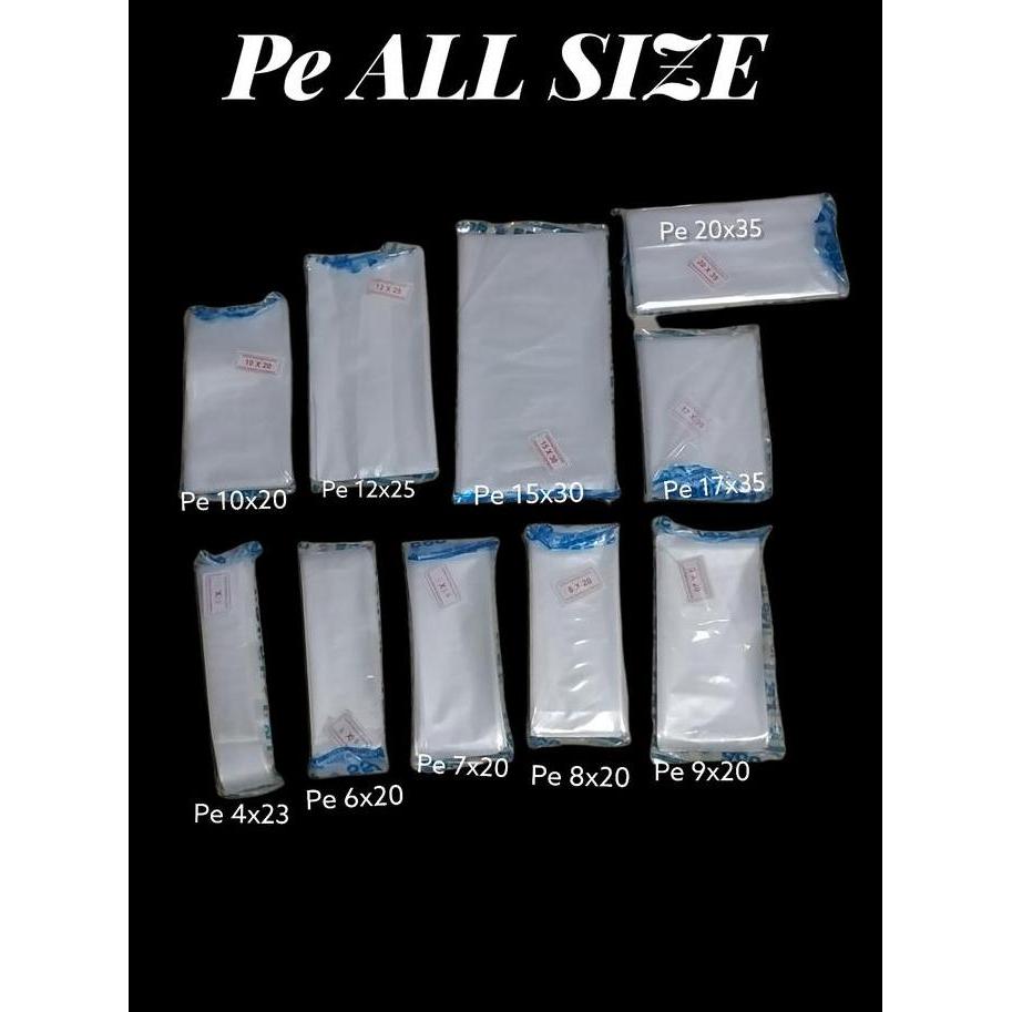 Yoiyouu- Plastik Pe Isi 5 Pack/Plastik Es/Gula All Size/Pe 25X45/Pe 30X45