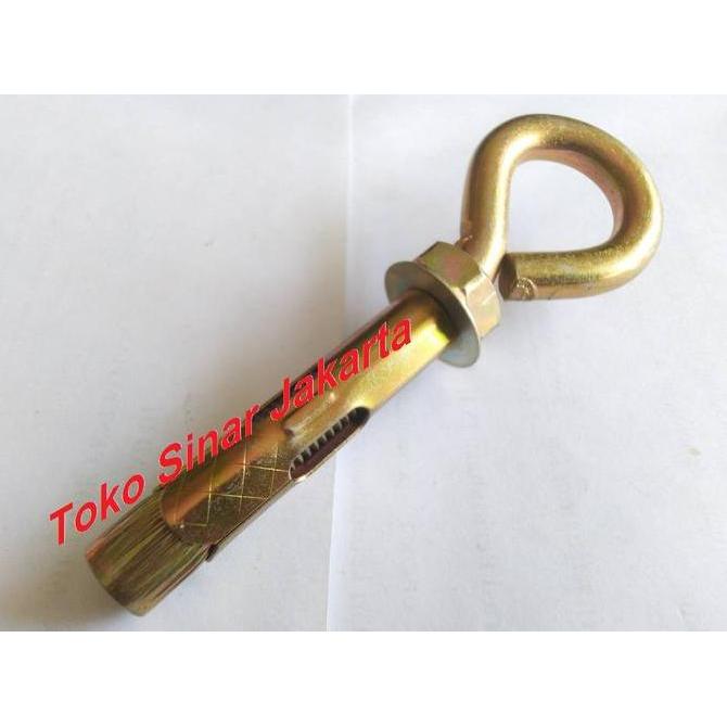 Ready Dynabolt Gantung Gantungan Dynabolt Kait Hook Tertutup 12 mm x 60 mm