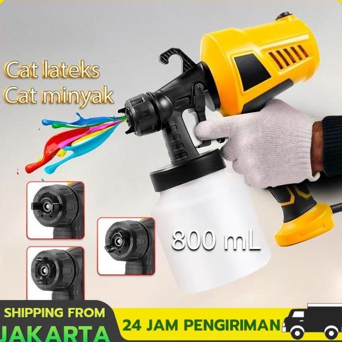 MARKVUN Electric Spary Alat Semprot Listrik Cat Alat Model baru yang ditingkatkan Semprot Cat listri
