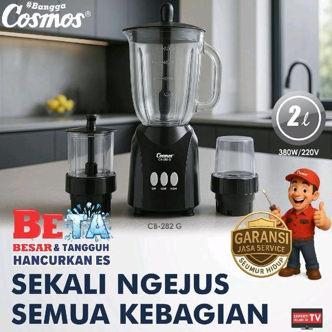 znputrahair - cosmos cb-282 g - blender 2 l beta series