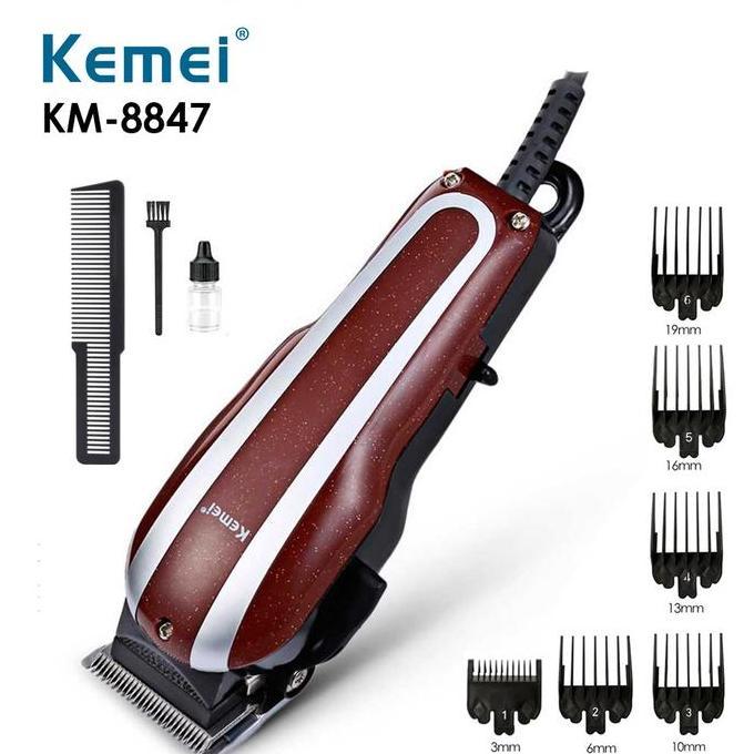 naisuyh - kemei km-8847 hair clipper alat cukur potong rambut elektrik km8847 km 8847 jenggot kumis 
