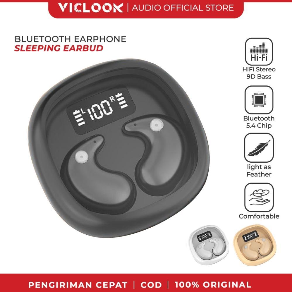 PROMO VICLOOK Sleep Headphones Bluetooth 5.4 TWS Wireless Earbuds