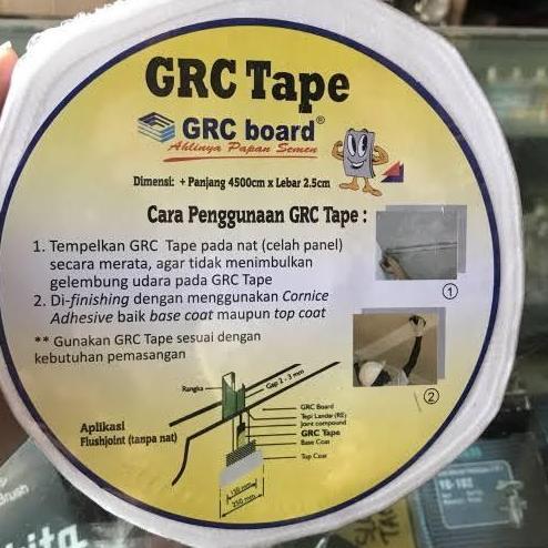 Ready GRC Tape Lakban Lem Kasa GRC 45 Meter murah