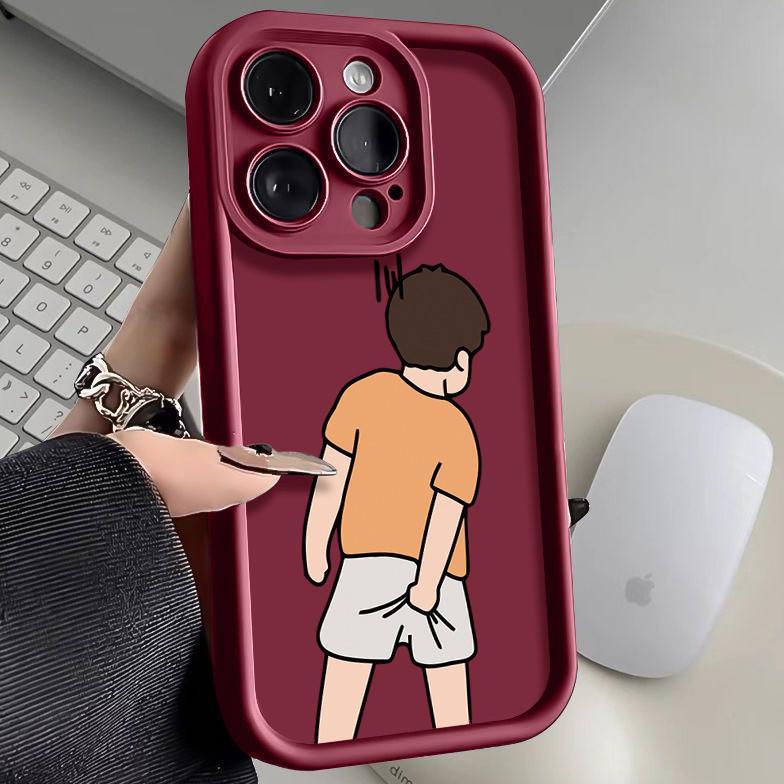 HOT DEALS SS2184 Anak laki untuk case oppo reno 4f 5f 5 6 7 8 7z 8z 8t 11 12f 4g 5g oppo A5 A3 PRO A