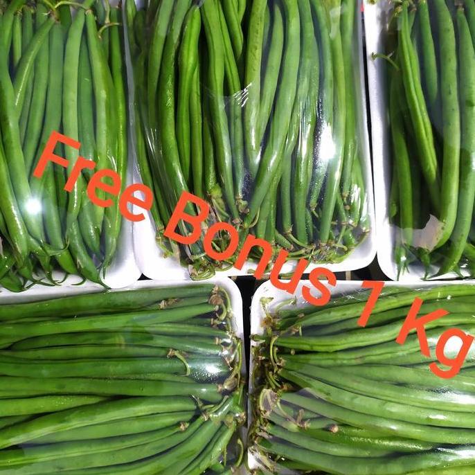 Naturalbig- Buncis Kenya | Buncis Baby Kenya 250Gr/Pck + Gratis Bonus