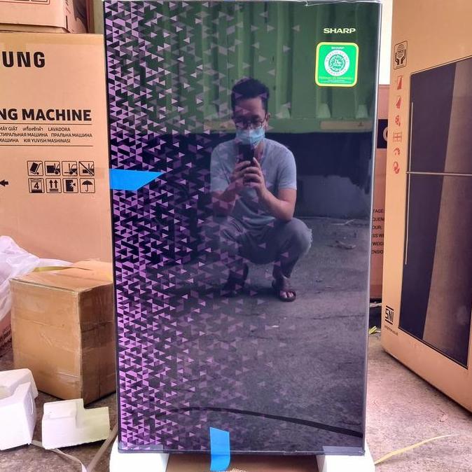 Kulkas 1 pintu Sharp SJ X165MG / Lemari es Sharp SJX165 SJ-X165MG