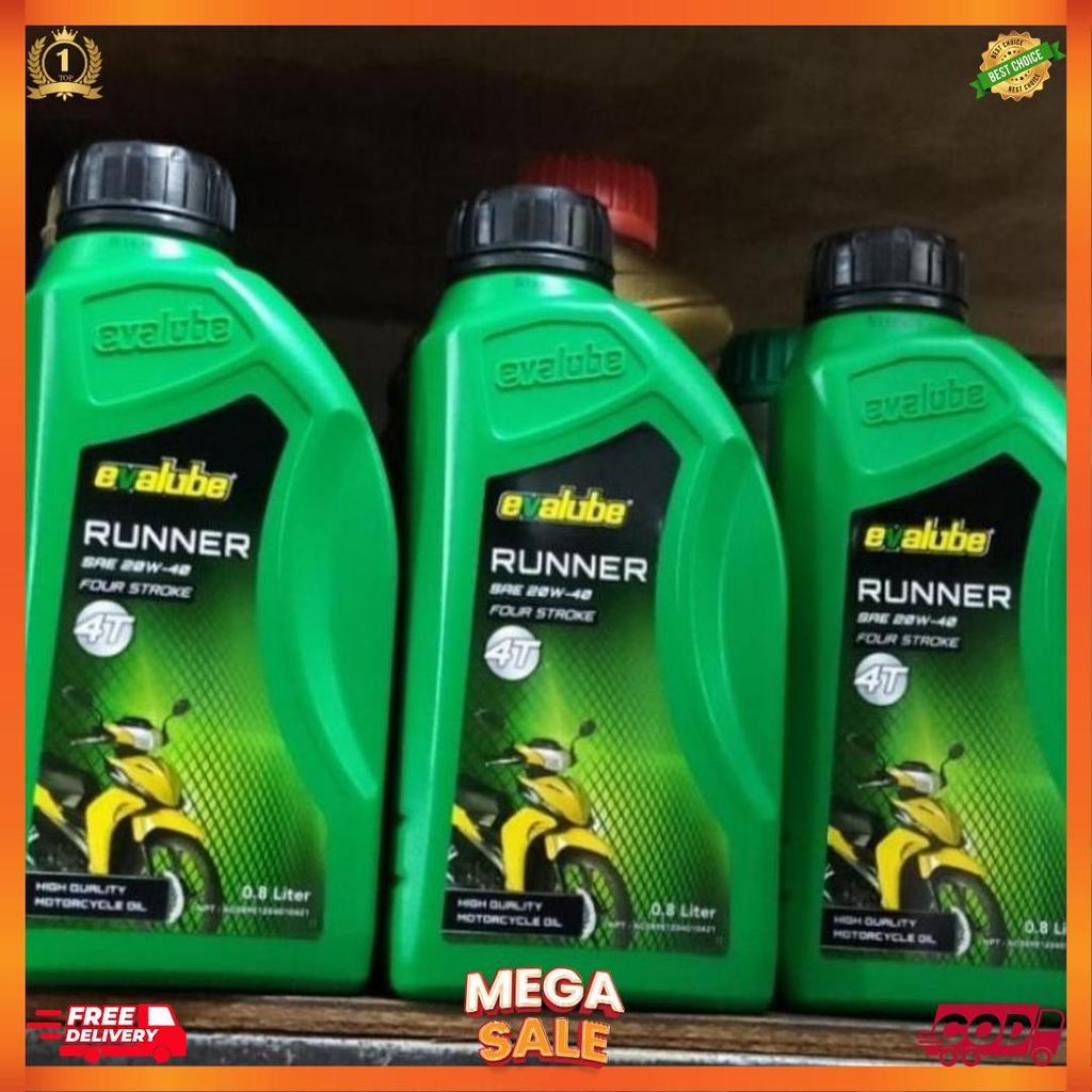 OLI MESIN EVALUBE 4T 0,8L LITER [S1]
