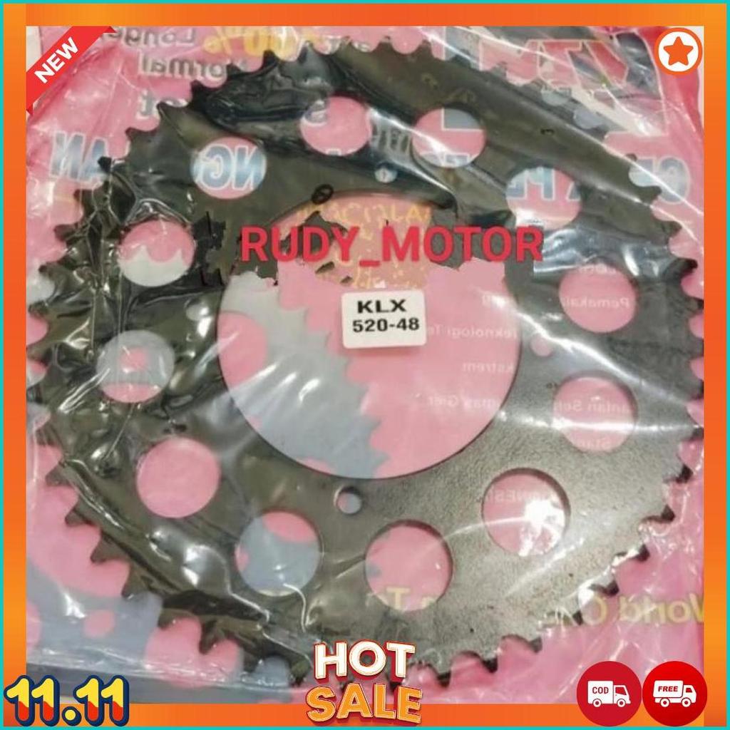 GIR GEAR BELAKANG KLX150 KLX 150 BF DT S L 520 48 520 48 VZM [S1]