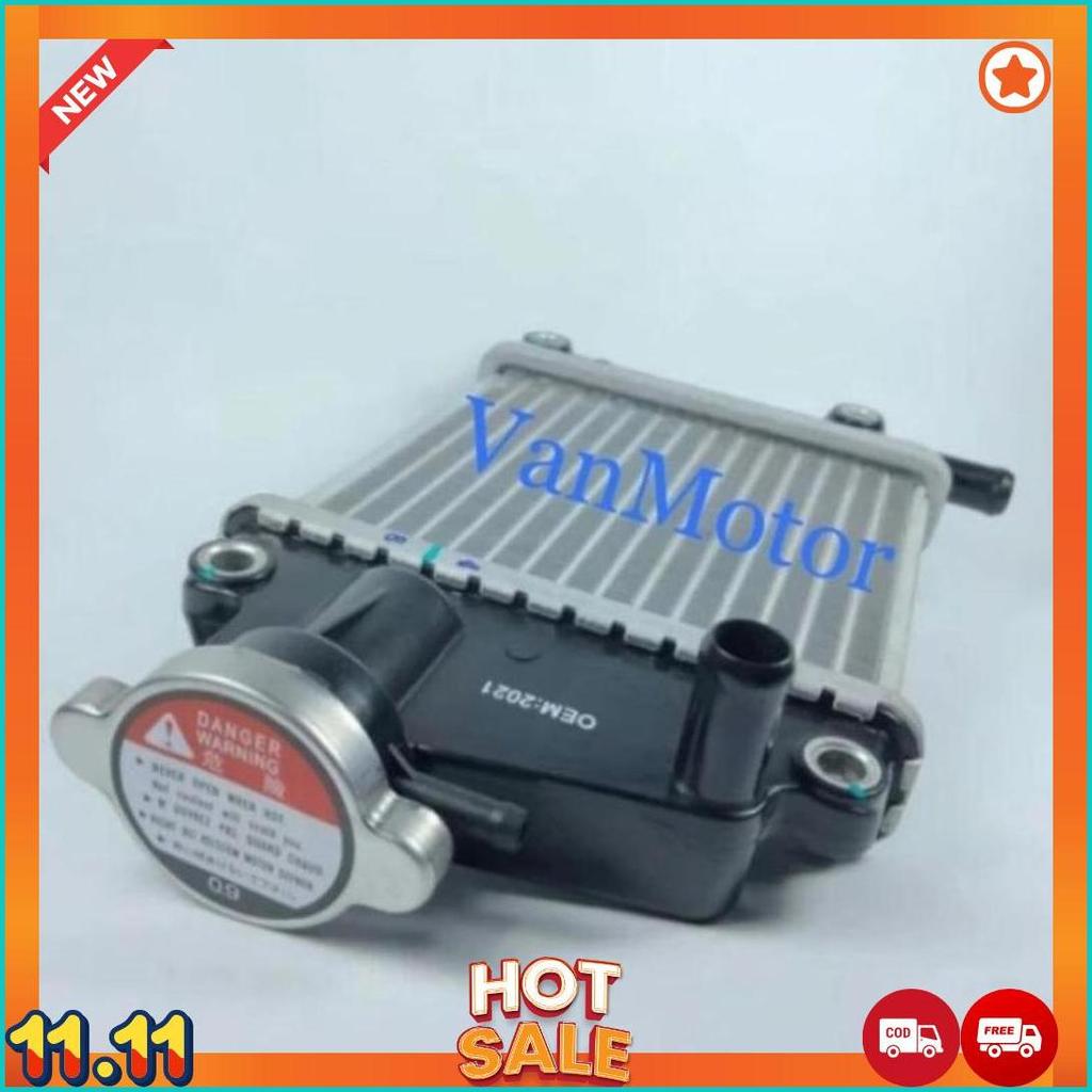 RADIATOR VARIO 110 KARBU VARIO TECHNO TEKNO KARBU HONDA KVB SET TUTUP RADIATOR [S1]