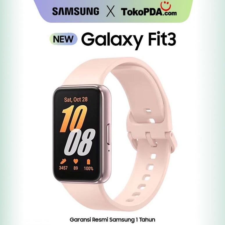 NEW DEALS Samsung Galaxy Fit 3 Smartband AMOLED Original Garansi Resmi SEIN 1 Tahun | Pantau Kesehat