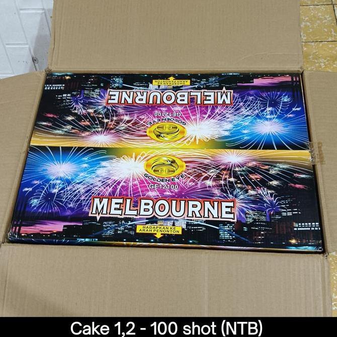 CAKE 1,2 INCH 100 S MELBOURNE TOP5034 / PETASAN CINA/ IMLEK/ TAHUN BARU/ IMLEK / CAP GO MEH / ULANG 