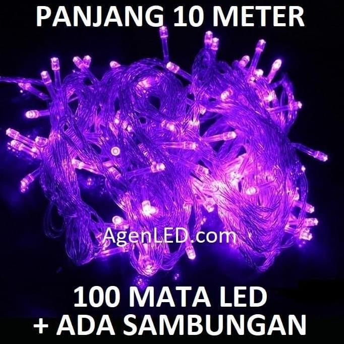 Lampu Natal Led / Twinkle Light Purple (Ungu)