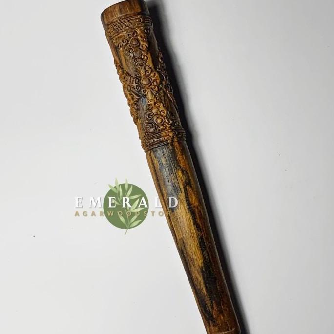 Once Ukir Gaharu Exclusive Alami - 18cm