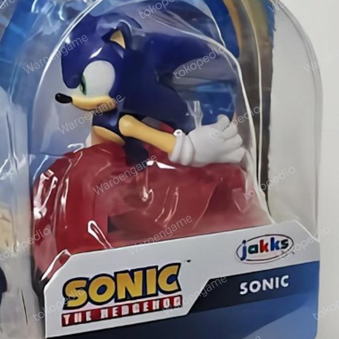 Sonic The Hedgehog Sonic Running Action Figure 2,5 Articulated Jakks