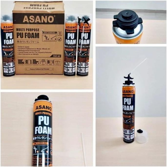 spray Foam ASANO Polyurethane Foam / Sealant Foam SPRAY PU Foam