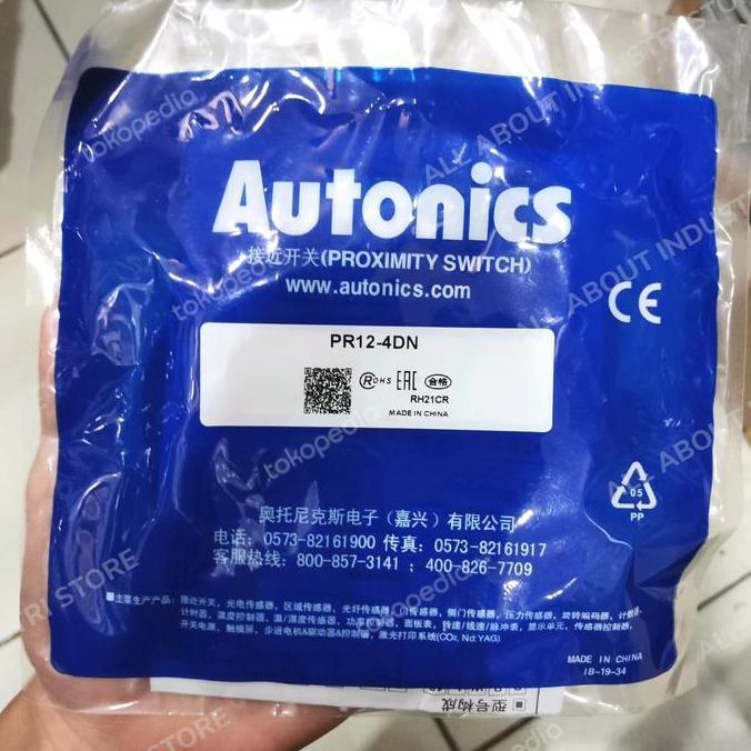 Proximity Sensor Autonics Pr12-4Dn Pr12 4Dn Pr124Dn Pr12-4Dn Npn Terbatas
