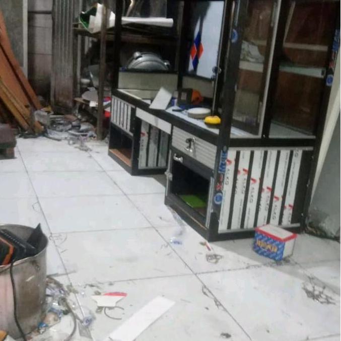 Terlaris Rombong Kopi Keliling Alumunium, Gerobak Motor Kopi Keliling, Gerobak Jualan Di Motor