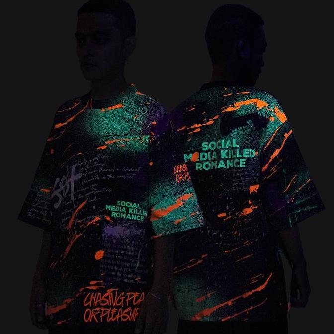 SSST Dazzle Heavyweight Oversize Tshirt Full Print Termurah