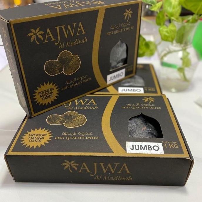 Kurma Ajwa 500 gr / Kurma Ajwa grade A 500 gr/ Kurma Ajwa Grade super
