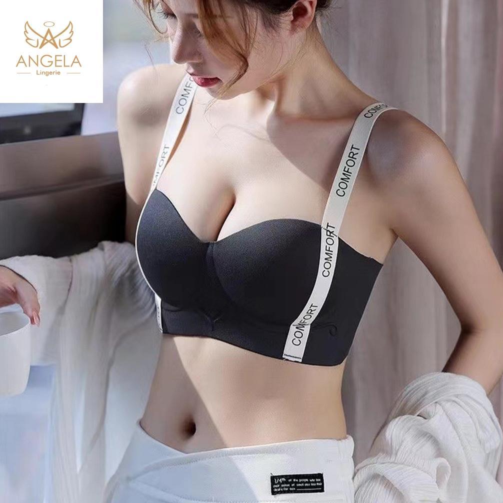 JAPAN Yunita Bra BH Push Up Tanpa Kawat Wanita Sport Beha Korea Fashion Bralette