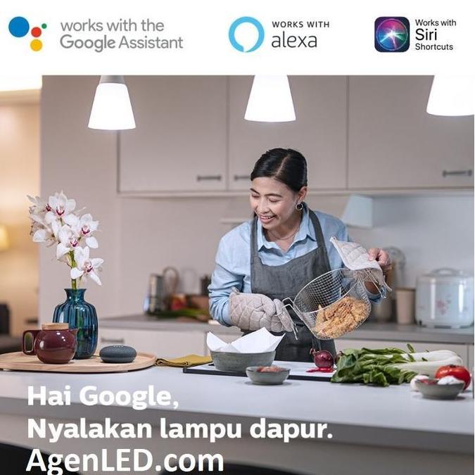 Philips Lampu Smart Wifi Led 13W Tunable White 13 W Watt Bohlam Putih