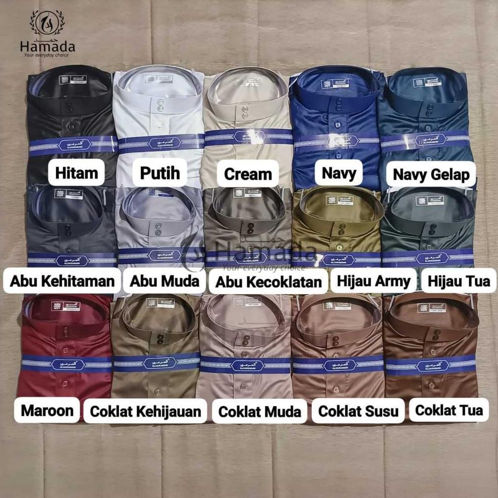 BESTPROMO ( BISA COD ) GAMIS / JUBAH AL HARAMAIN POLYSTER IMPORT VIET UKURAN ANAK REMAJA DEWASA POLO