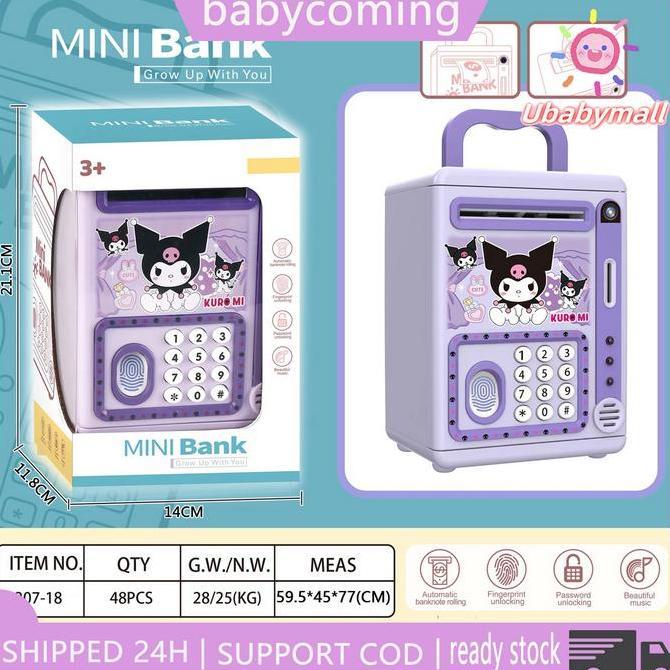 Sasti_sabinapermata - Gesek Sidik Jari Kartu Untuk Membuka Kunci Celengan / ATM Sidik Jari Celengan 