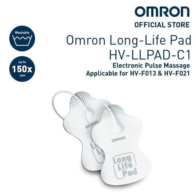 Capslock- Omron Longlife Pad - 1 Pair Hv-F128/Hv-F127/Hv-F021