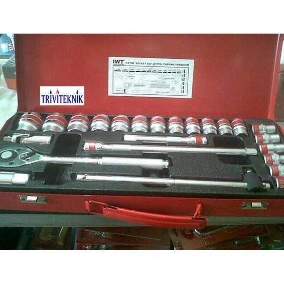 perlengkapan bengkel, kunci sok set IWT