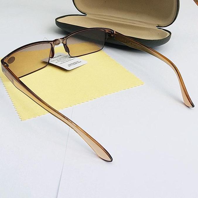 Mixfit- Kacamata Baca Plus 1.00 Sd Plus 3.00 Pria Wanita Gratis Box Lensa Teduh