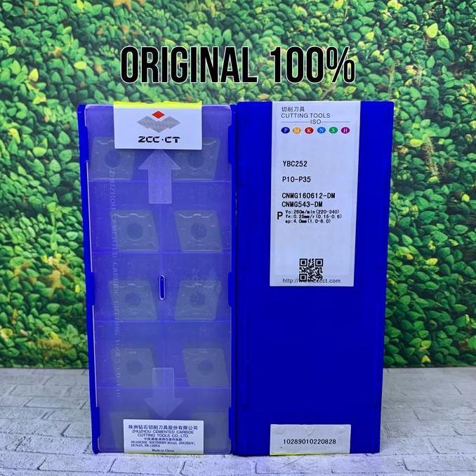 Insert CNMG 160612 ZCC original baru..CNMG 16 06 12 murah