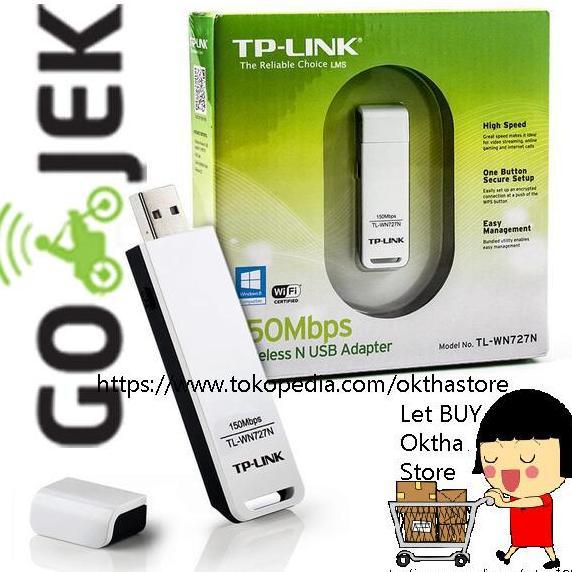 TPLINK TL-WN727N TPLINK Wireless N USB Adapter TL-WN727N