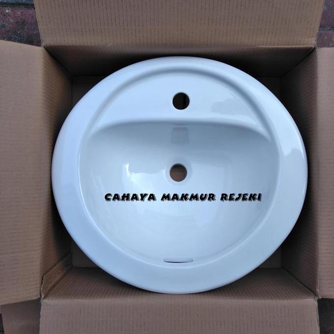 TERMURAH - Wastafel Toto L 521 V3 / L521V3 (Body Only) Model Tanam