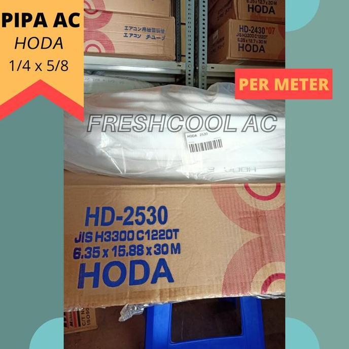 NEW PIPA AC HODA 1/4 X 5/8 UTK AC 2 PK - 2,5 PK (PER METER)