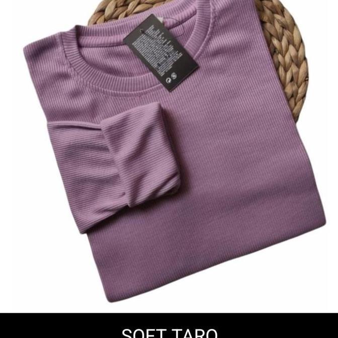 Ready KAOS RIP PREMIUM LENGAN PANJANG/KAOS RIP POLOS WANITA PREMIUM