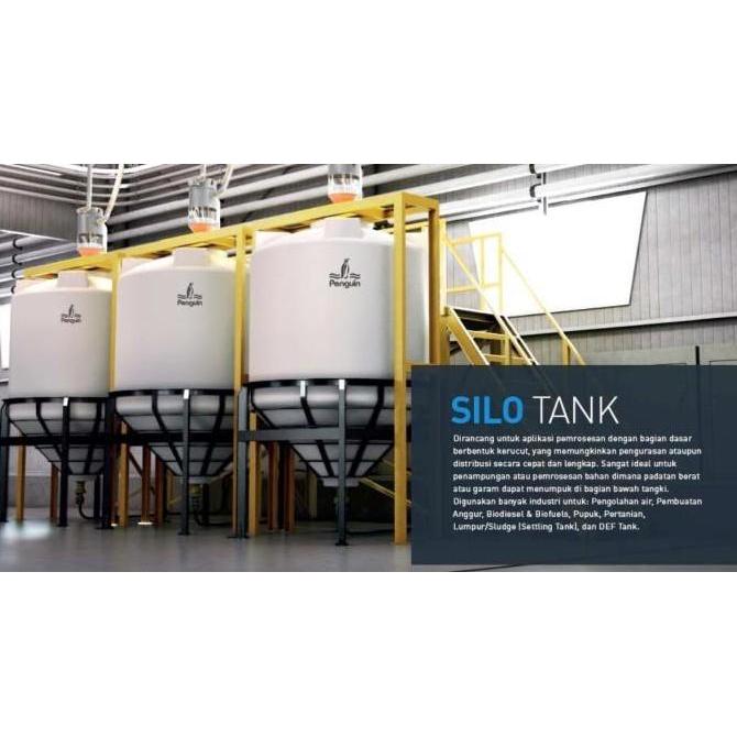 Spesial Tangki Air / Tandon / Toren Silo Tank Penguin 8000 Liter - Tv 800