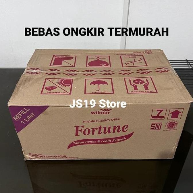 Minyak Goreng Fortune 1 Liter 1 Dus